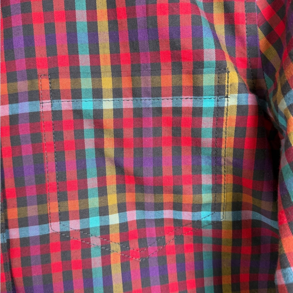 Pendleton Men’s Multicolor Plaid Button-Up Shirt Sz XS Heritage Woolen Mills NWT - Picture 5 of 9
